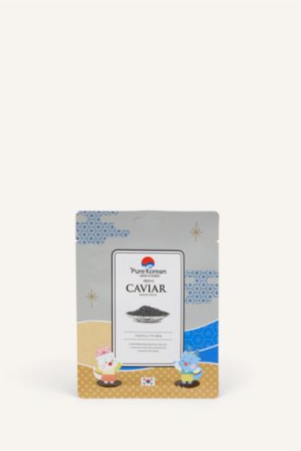 Kadın Açık Gri Pure Korean Havyar Özlü Maske