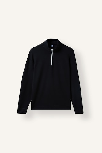 Men Black Standard Fit Sweatshirt