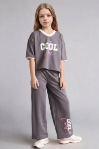 Young Girls - Teen Girls Grey 2 piece Regular Fit Set