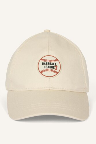Boy Cotton Sports Printed Cap
