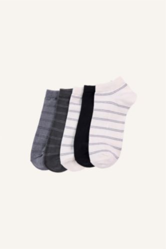 Men Karma 5 Piece Cotton Short Socks