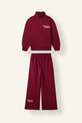 Young Girls - Teen Girls Bordeaux 2 piece Regular Fit Set
