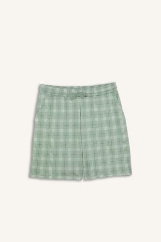 %100 Pamuk New Regular Fit Şort Tişört 2'li Şortlu Pijama Takımı