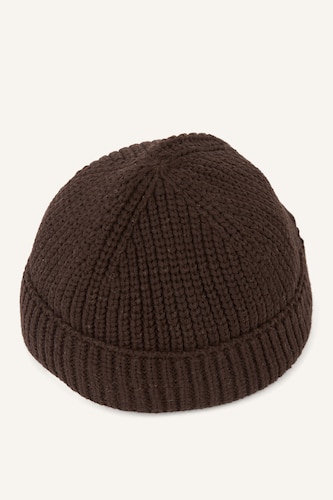 Men Brown Man Beret