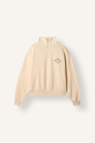 Regular Fit Thick Sweatshirt Fabric Sweatshirt