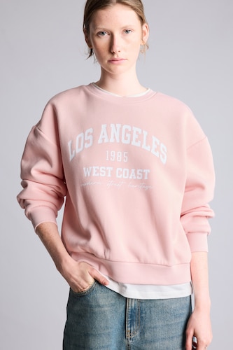 Relax Fit Printed Heavyweight Sweatshirt