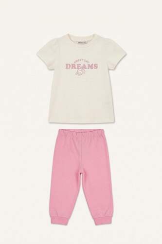 Bbay Girl 100% Cotton 2 Piece Pyjama Set