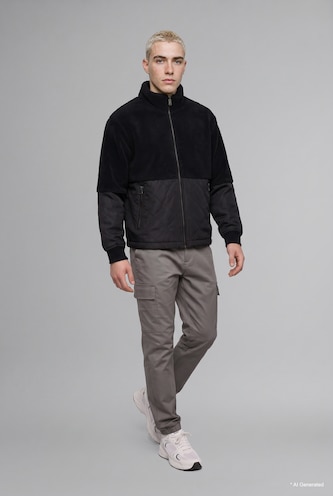 Zipper Puffer Jacket