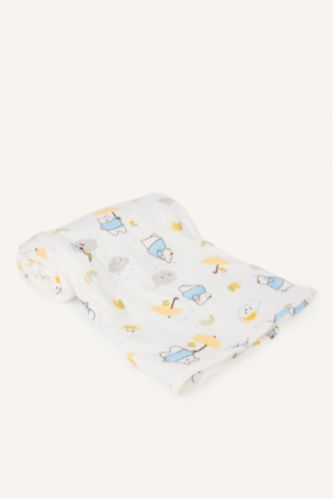 Baby Boys White BabyBoy Blanket