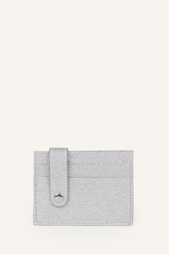 Women Gümüş Woman Business Card Wallet