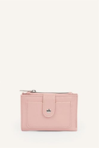 Women Light Pink Woman Faux Leather Wallets