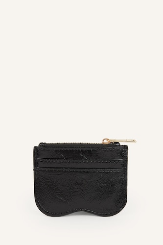 Woman Faux Leather Business Card Wallet