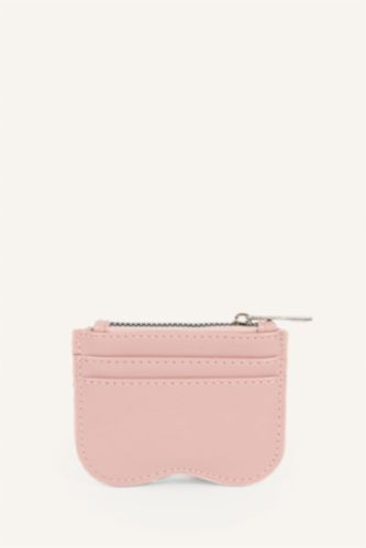 Women Light Pink Woman Business Card Wallet