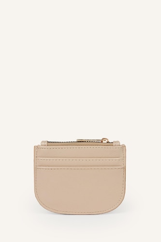Woman Faux Leather Business Card Wallet