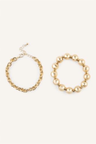 Women Altın 2 piece Bracelet