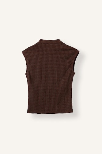 Slim Fit Kırışık Dokulu Bluz
