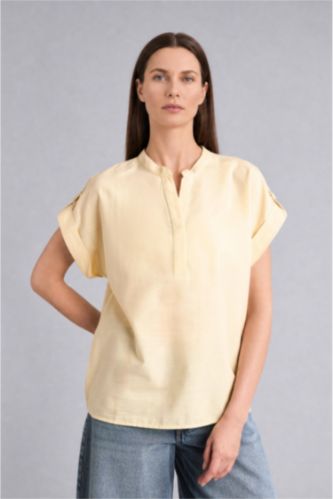 Women Yellow Regular Fit