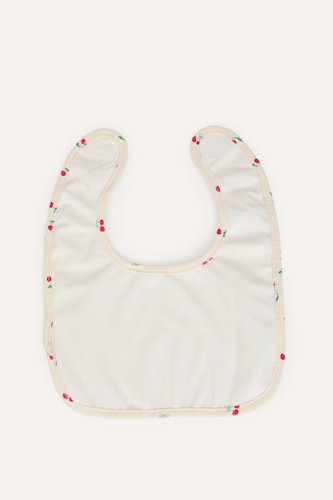 Baby Girl 100% Cotton Patterned Waterproof Lining Bib