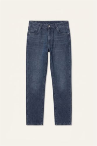 Erkek Lıght Blue Grey Straight Fit Jean Pantolon