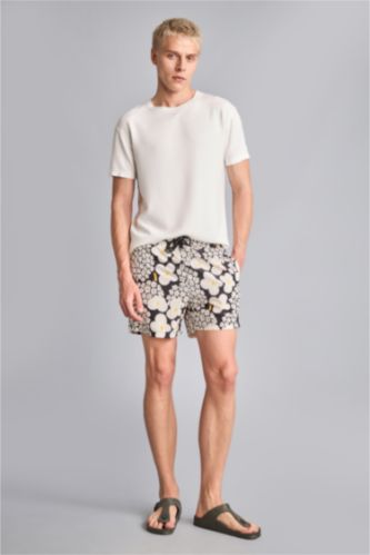 Men Black Swim Shorts