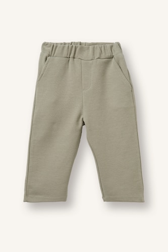 Baby Boys Khaki Regular Fit Trousers