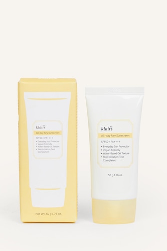 واقي شمس Dear Klairs All Day Airy Sunscreen SPF 50 PA خفيف مائي 50 غ