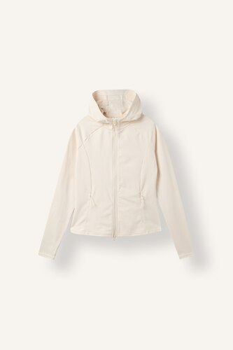 Slim Fit Hooded Sports Cardigan