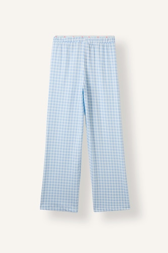 %100 Pamuk 2'li Uzun Kollu Pijama Takımı Kız Çocuk