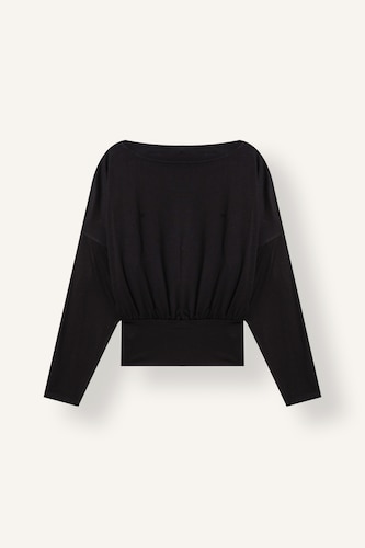 Loose Fit Düşük Omuzlu Basic Tişört
