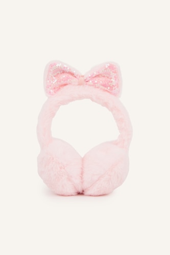 Young Girls - Teen Girls Pink Girl Earmuff