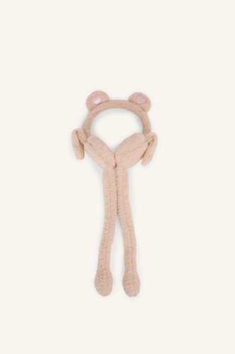 Young Girls - Teen Girls Beige Girl Earmuff
