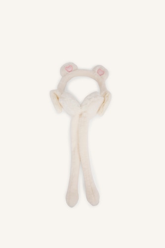 Young Girls - Teen Girls Ecru Girl Earmuff