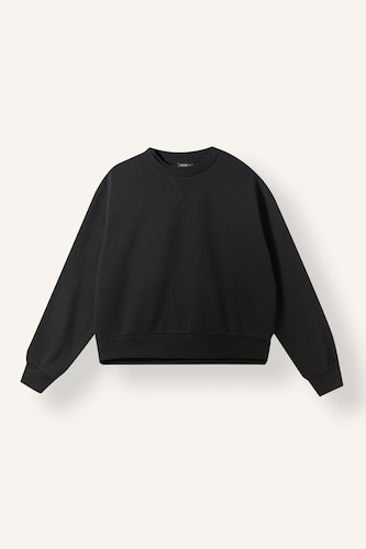 Relaxed Fit Üçgen Dikişli Basic Sweatshirt