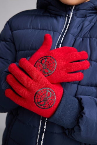 Young Boys - Teen Boys Red Boy Spiderman Licensed Gloves