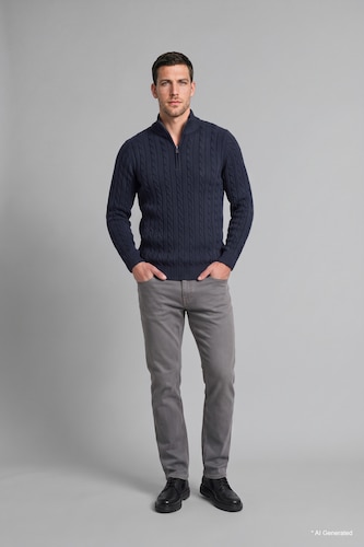 Sergio Regular Fit Mid Waist Straight Leg Jeans