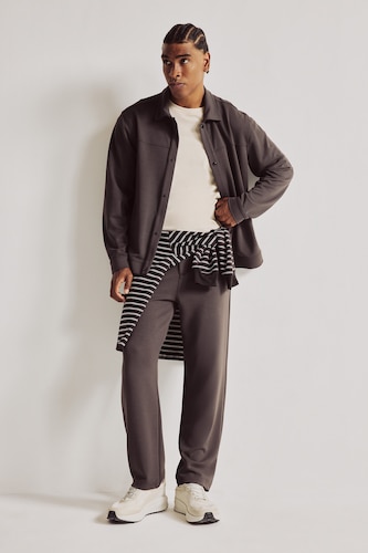 Men Brown Standard Fit modal Jogger
