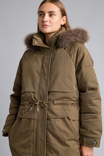 Regular Fit Kürk Kapüşonlu Parka