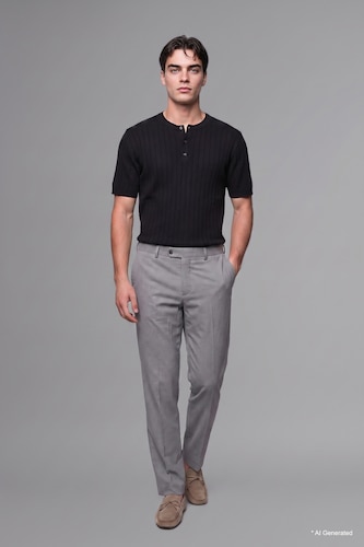 MAN Black Standard Fit Short Sleeve T-Shirt