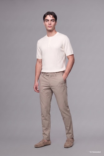 MAN White Standard Fit Short Sleeve T-Shirt
