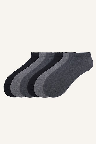 Young Boys - Teen Boys Grey Boy Low Cut Socks