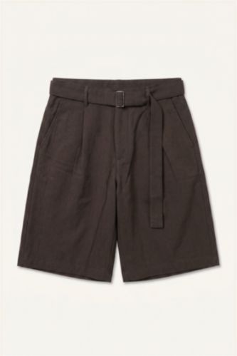 Erkek Kahve Relaxed Fit Bermuda Şort