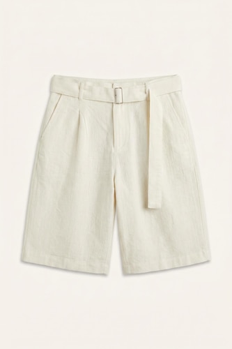 %100 Pamuk Relaxed Fit Bermuda Şort