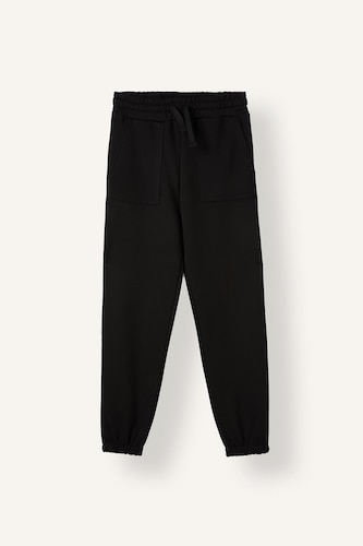 Boy 100% Cotton Seam Detail Sweatpants