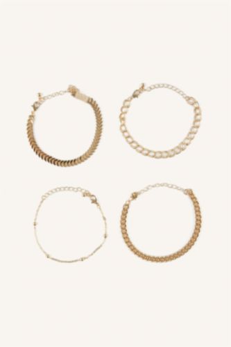 Women Altın 4 piece Bracelet