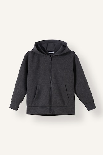 Young Boys - Teen Boys Anthracite Regular Fit Hooded Cardigan