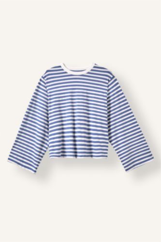Women Dark Blue Standard Fit Long Sleeve T-Shirt
