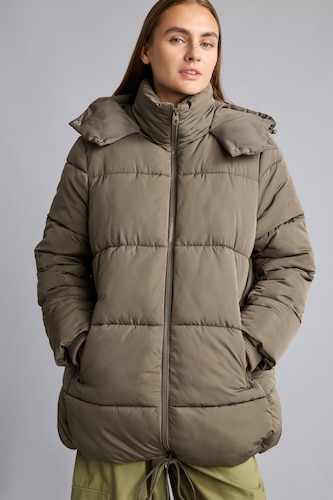 Әйелдерге хаки Regular Fit парка