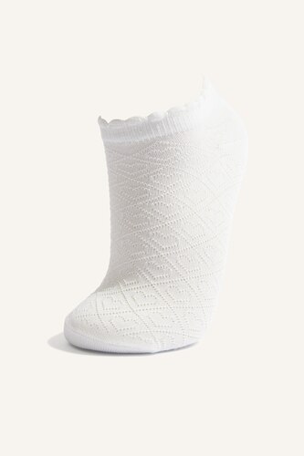 Girl 7 Piece Cotton Ankle Socks