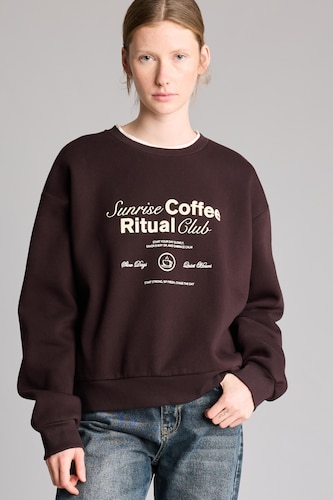 Relaxed Fit Baskılı Sweatshirt