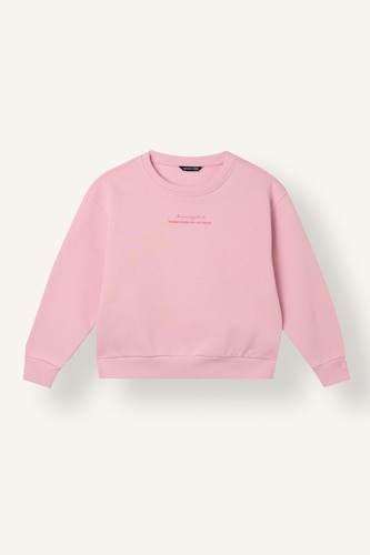 Girl Relax Fit Printed Sweatshirt